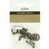 Boho Gold Colour Metal Alloy Rope Style Toggle Clasp